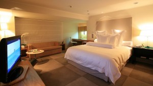 Bedroom in Skegness hotel